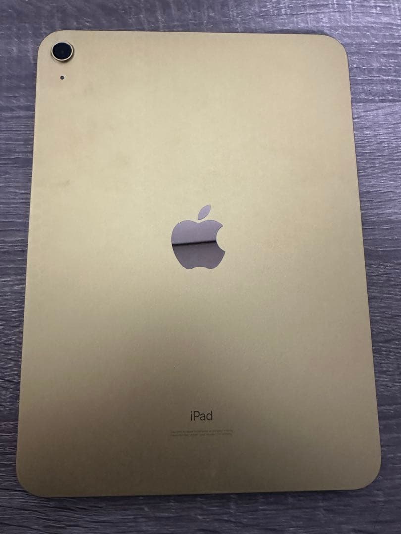 iPad 第10世代 64GB Wi-Fiモデル イエロー　バッテリー94%