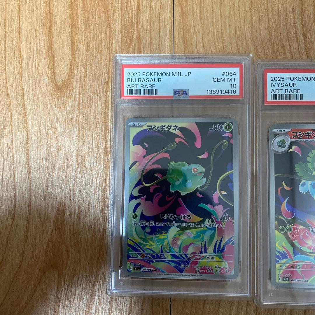 【PSA10 メガフシギバナex_SAR 進化ライン