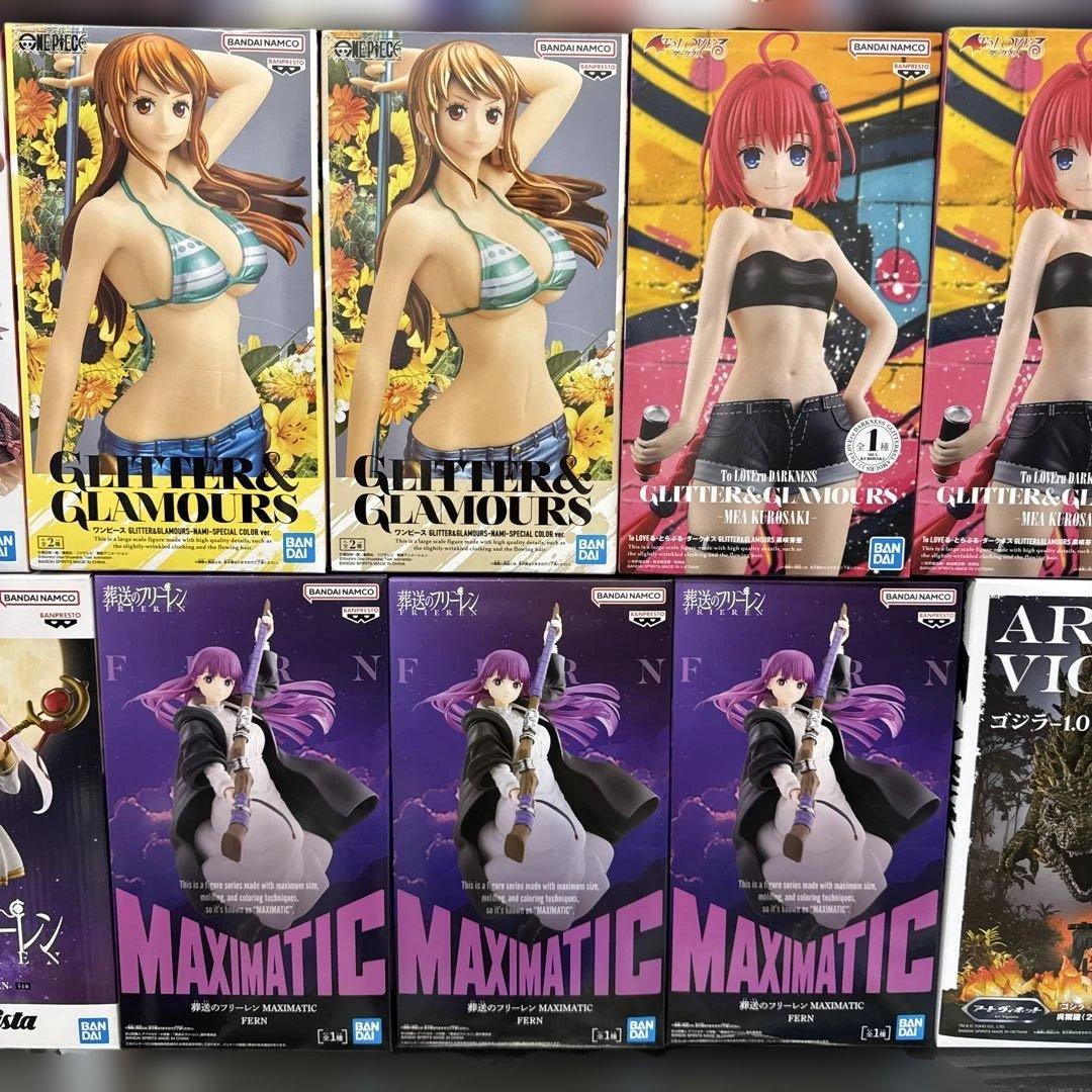 最新プライズフィギュアまとめ売り25個　波風ミナト　フリーレン　フェルン　ゴジラ