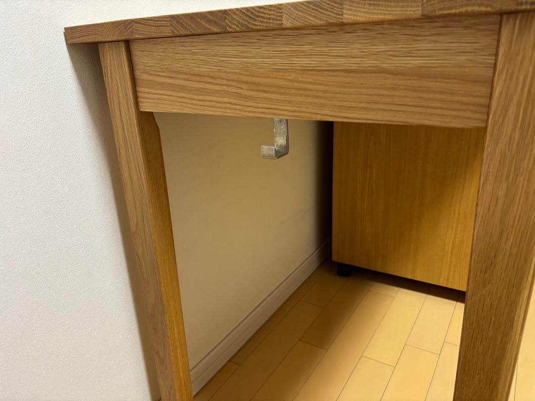 無印良品　木製デスク オーク材