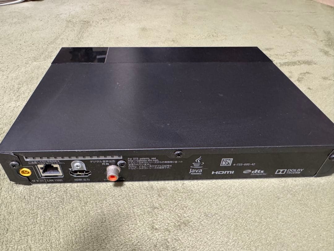 SONY 4Kアップコンバート Blu-rayプレーヤー