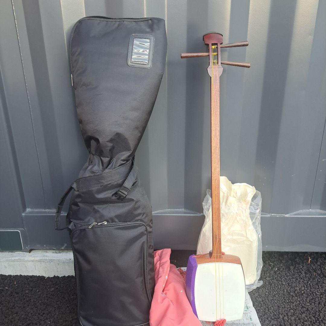 三味線本体とケースセット