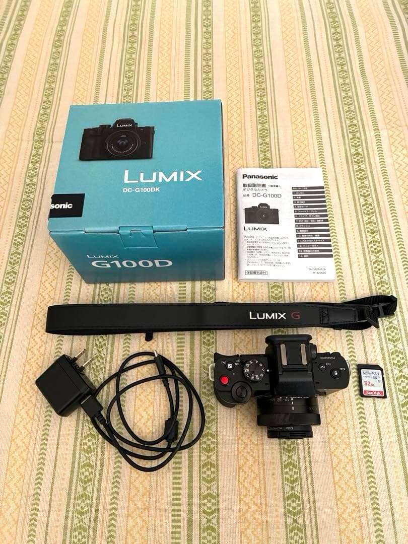 LUMIX DC-G100DK ミラーレス一眼 レンズキット