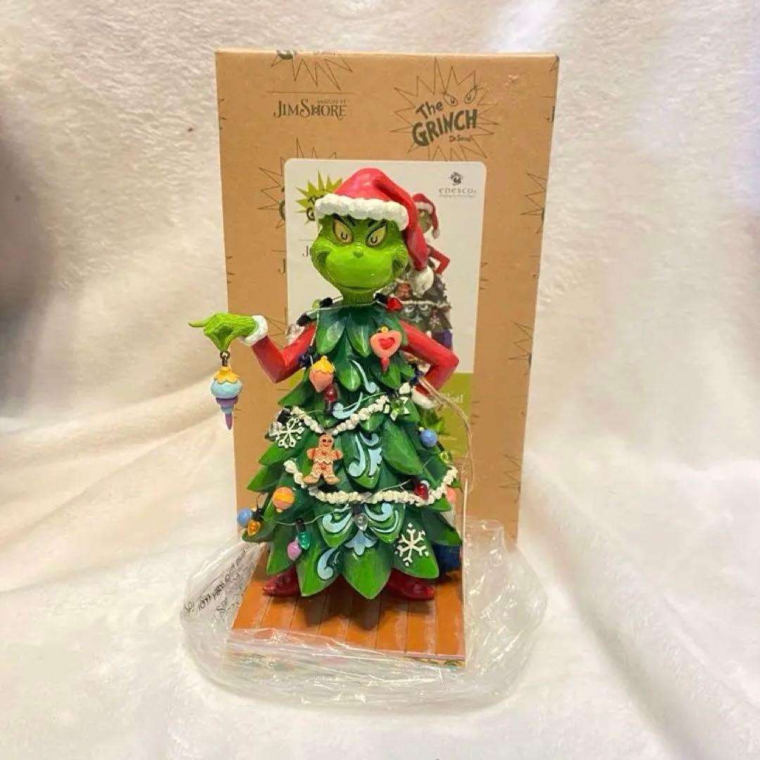 ぽ*☆様 新品　グリンチ クリスマスツリー ジムショア　Jim Shore 約2