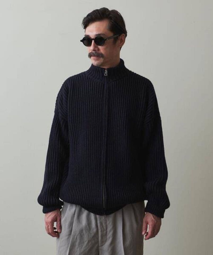 OLDDERBY KNITWEAR × Steven Alanドライバーズニット