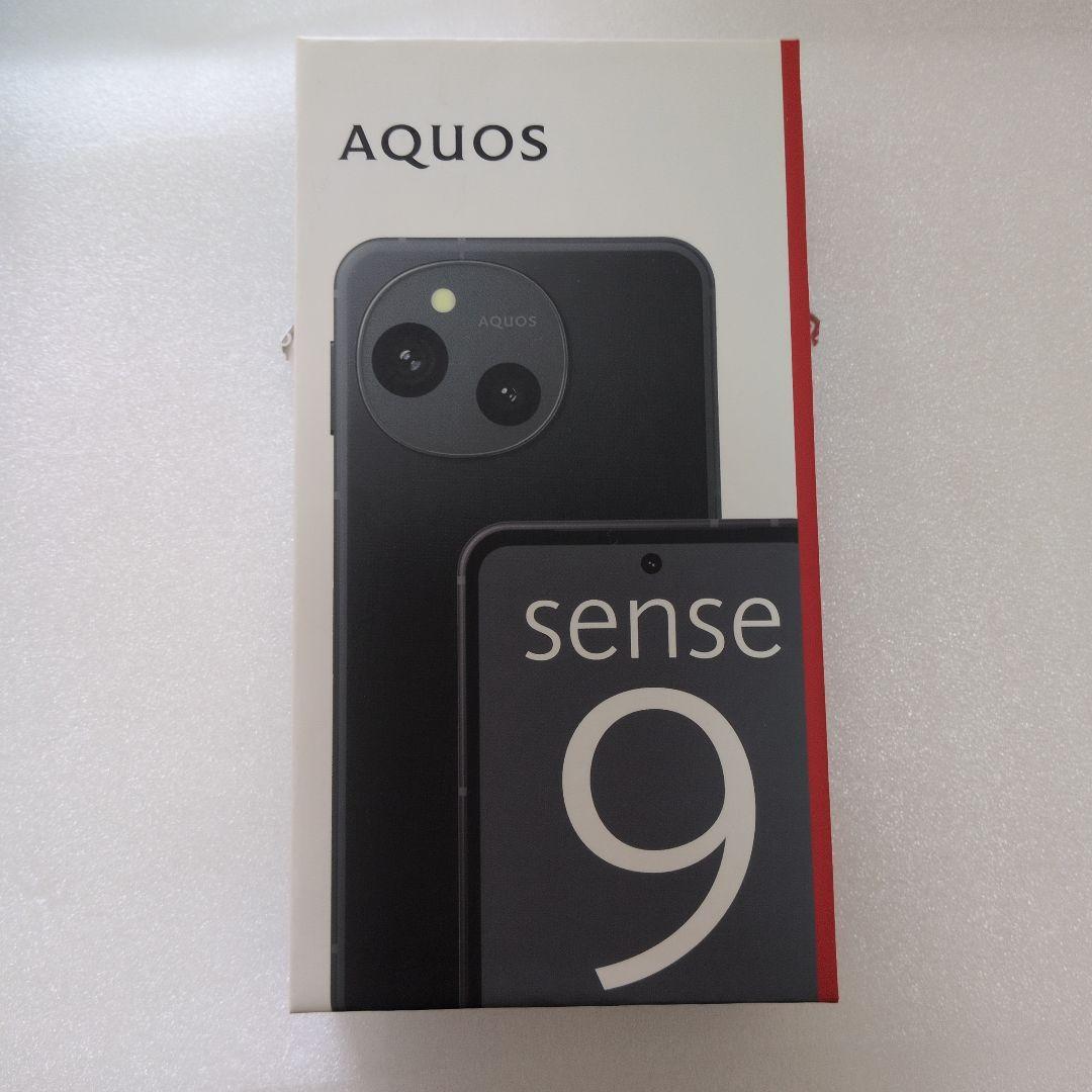 SHARP AQUOS sense9 8GB/256GB ブラック