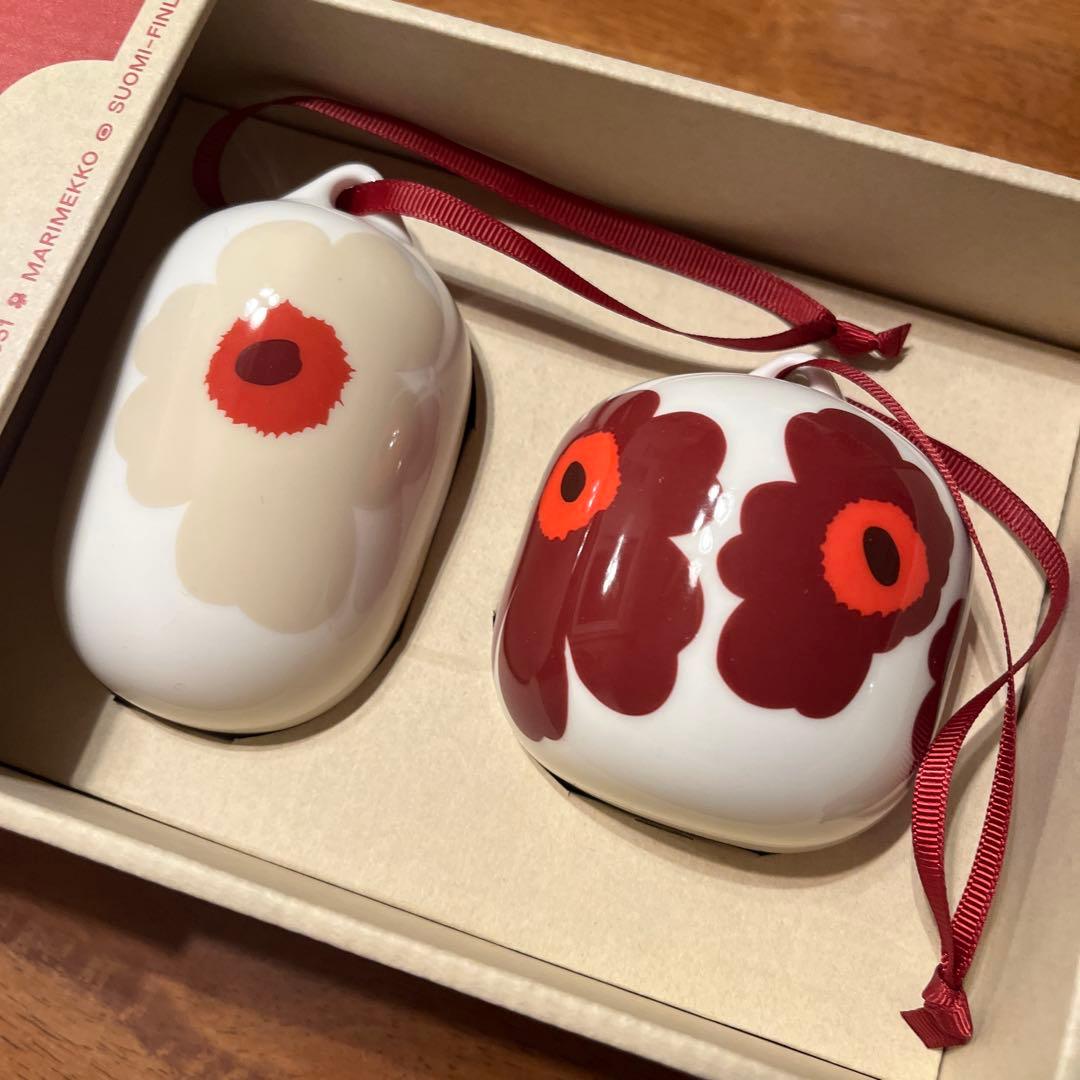 マリメッコ 松屋銀座限定Unikko オーナメントセット