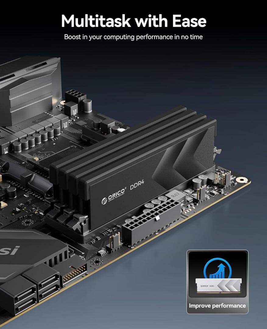 ORICO Raceline Racer DDR4メモリ (8GB×2枚組)