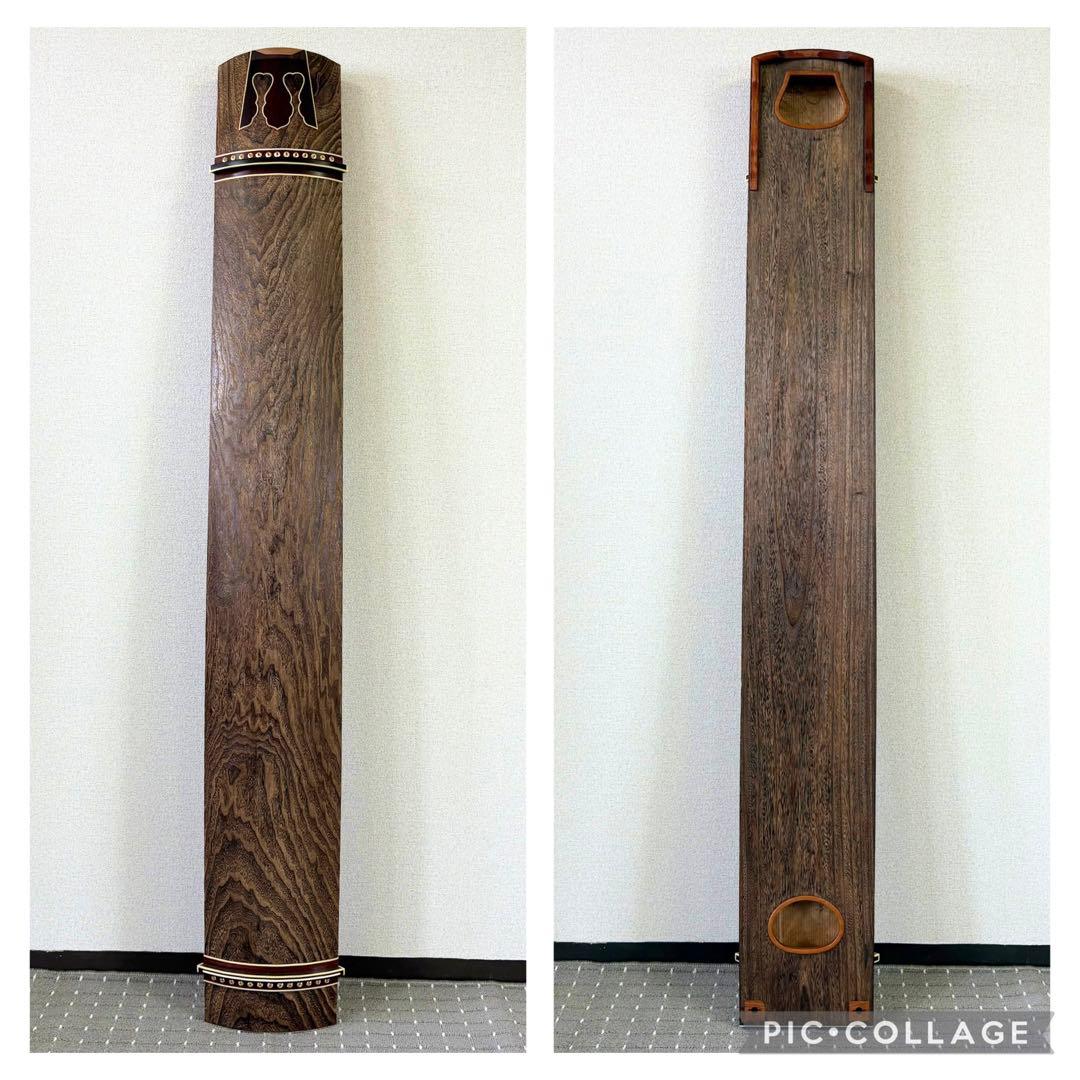 新品未使用 お琴 フルセット付属品付 上角すだれ彫 定価35万円相当 糸張り込