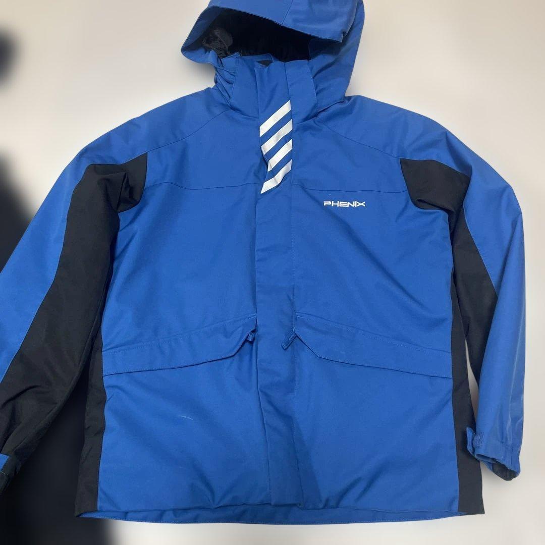 PHENIX 150サイズ　フェニックス　子ども用スキーウェア 青/黒