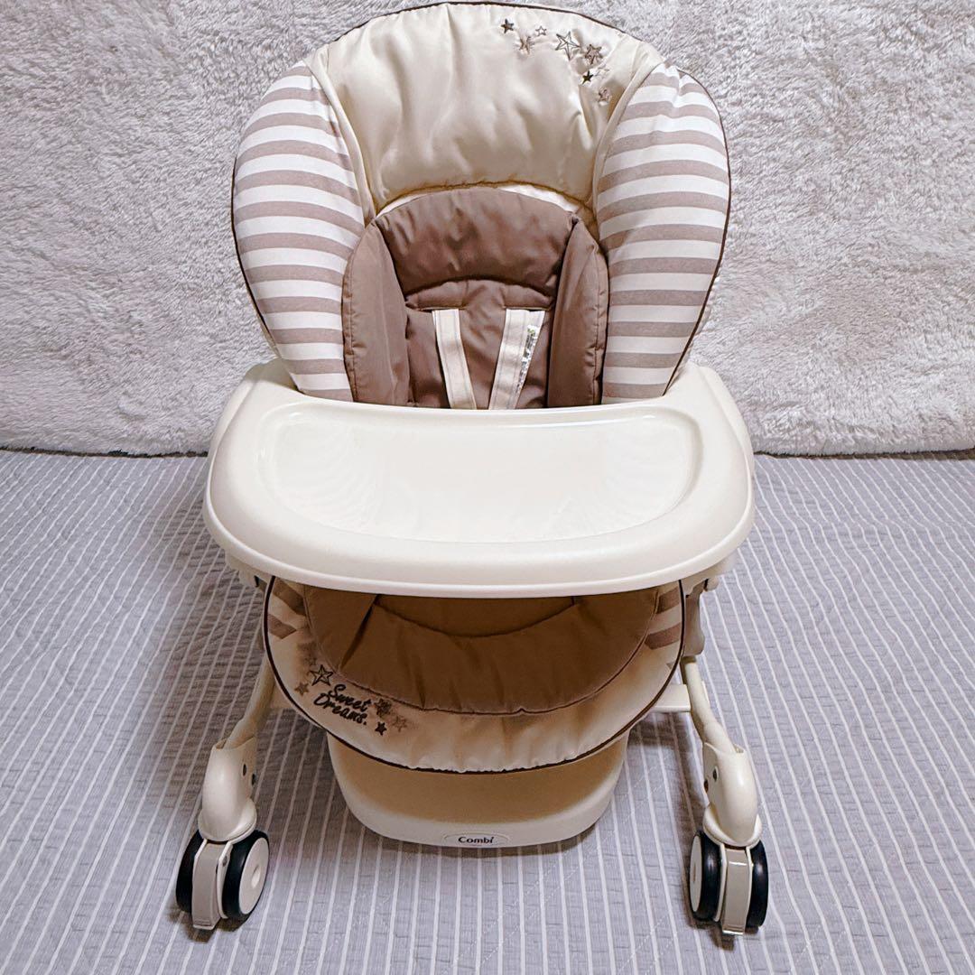 Combi ネムリラ AT AUTO SWING バースデイ限定 ハイローチェア