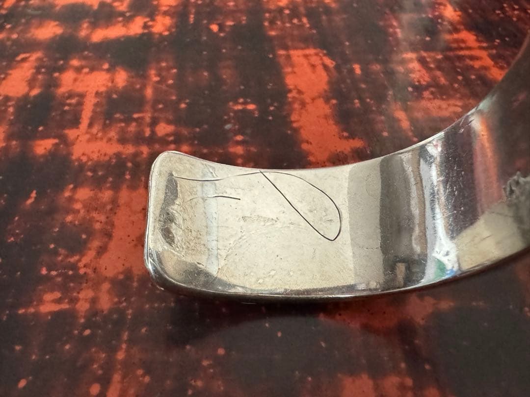 ジャックトム 14K バングル タートル チゼルワーク 14金ゴールド 女性向け