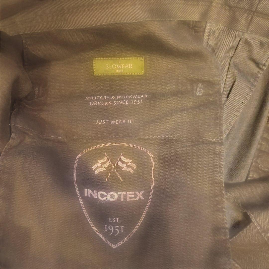 インコテックス　ギャバコットン ドレスチノSLACKS/100 SLIM FIT