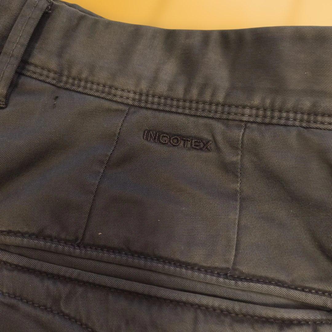 インコテックス　ギャバコットン ドレスチノSLACKS/100 SLIM FIT