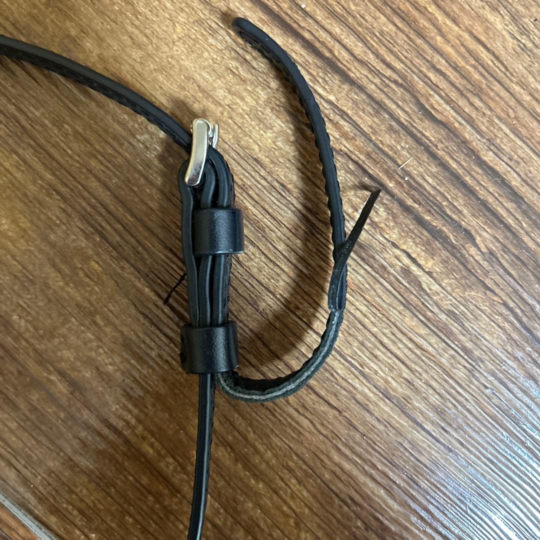 Maison Margiela MM6ブラックショルダーバッグ