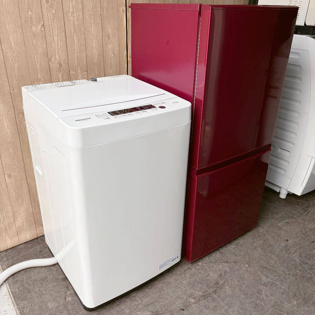 配送設置無料！純正Hisense・AQUAおしゃカラーな2点セット！完動超美品！