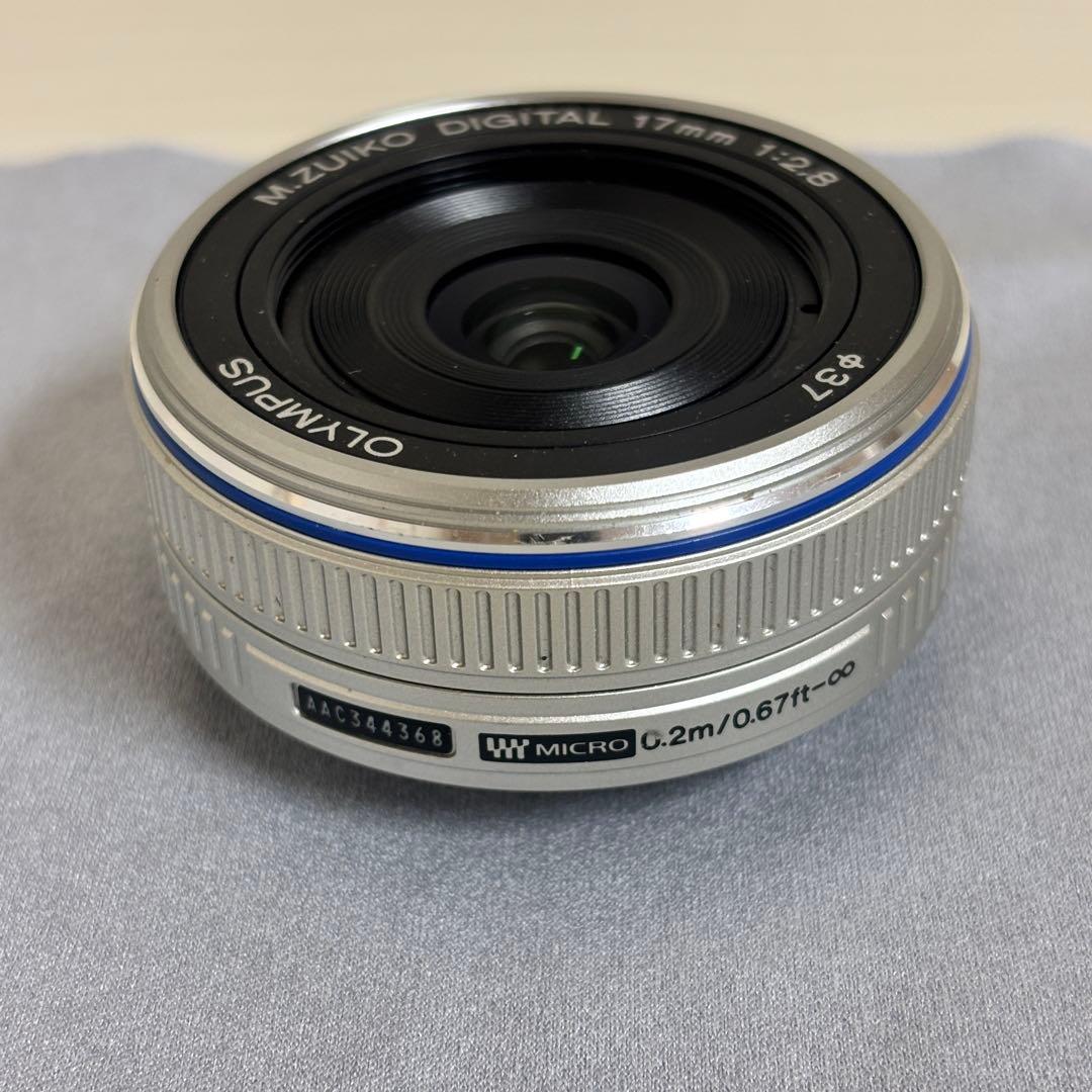 オリンパス M.ZUIKO 17mm F2.8 単焦点パンケーキレンズ