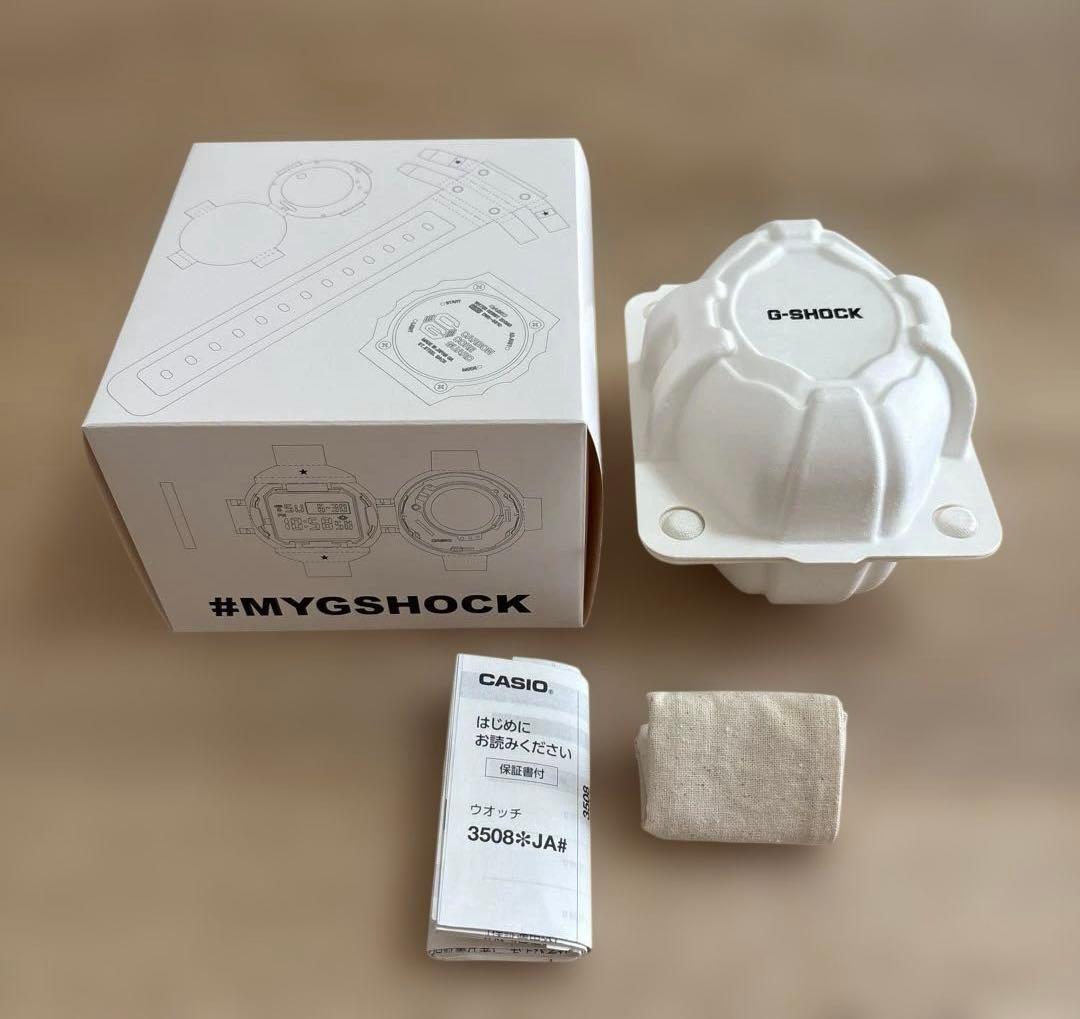 【美品・日本製】MY G-SHOCK DWE-5610 / コーションイエロー