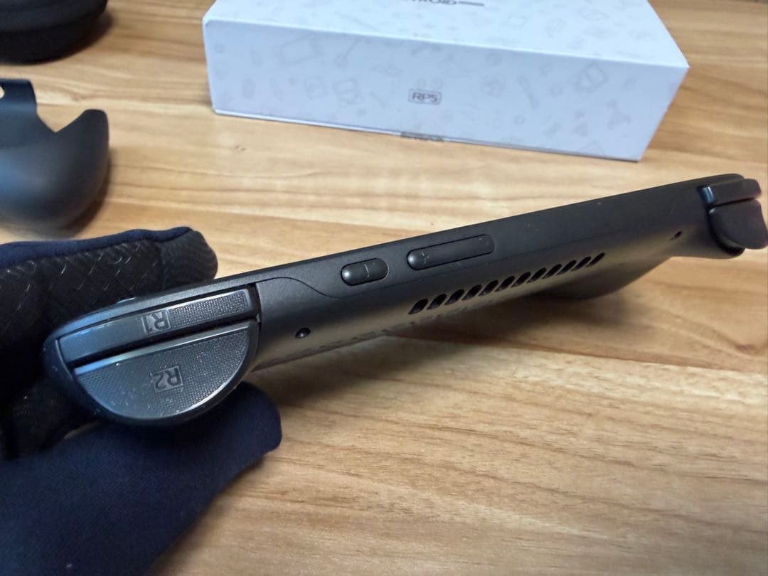 Retroid Pocket 5 ブラック 純正ポーチ・拡張グリップ・箱付き