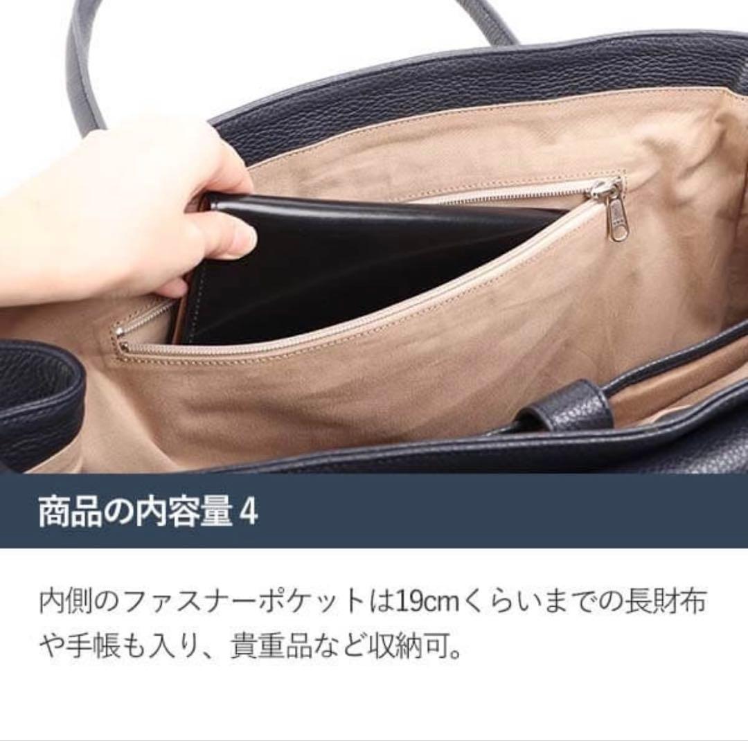 グレー ボックス型 ビジネスバッグ