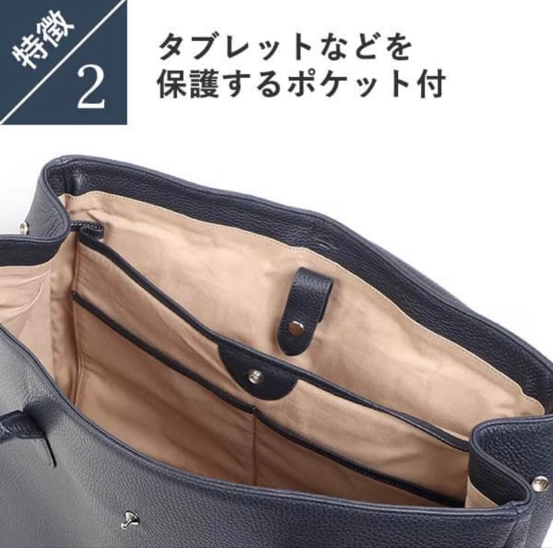 グレー ボックス型 ビジネスバッグ