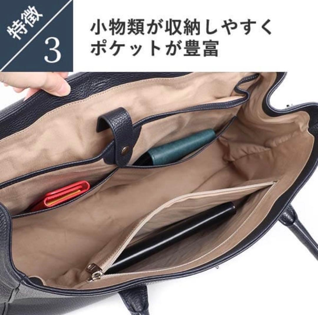 グレー ボックス型 ビジネスバッグ