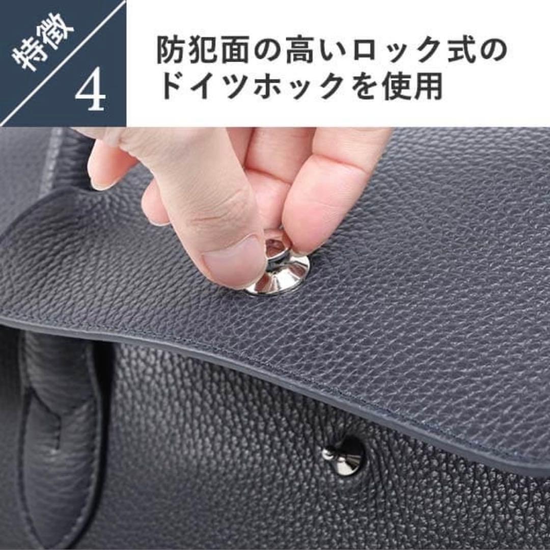 グレー ボックス型 ビジネスバッグ