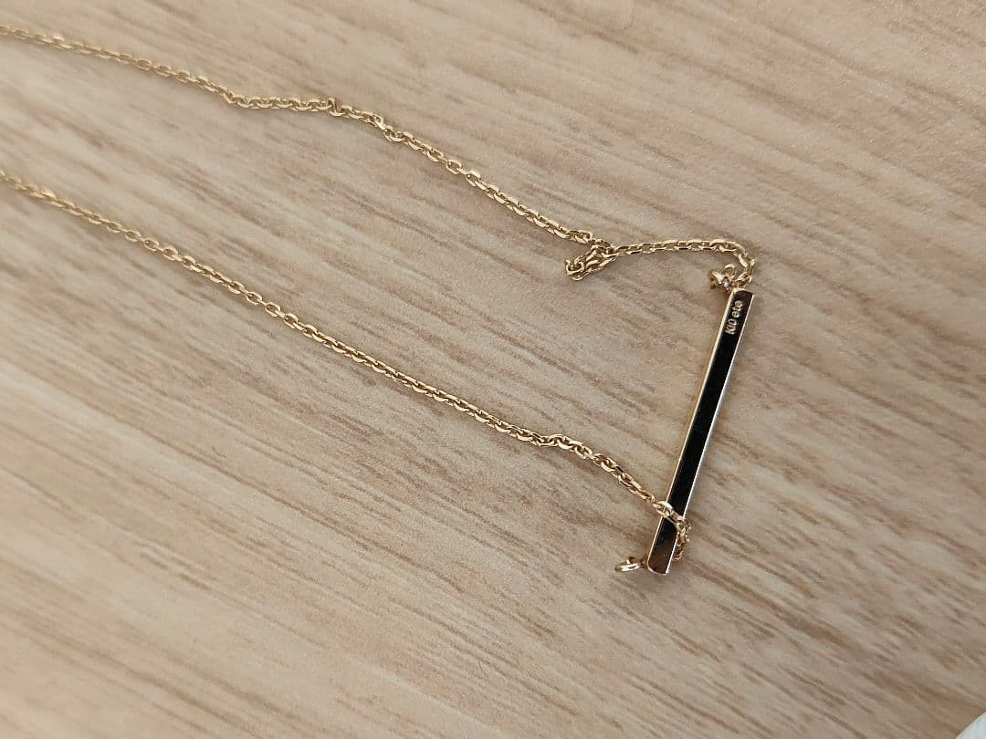 ete ゴールドチェーンネックレス　K10