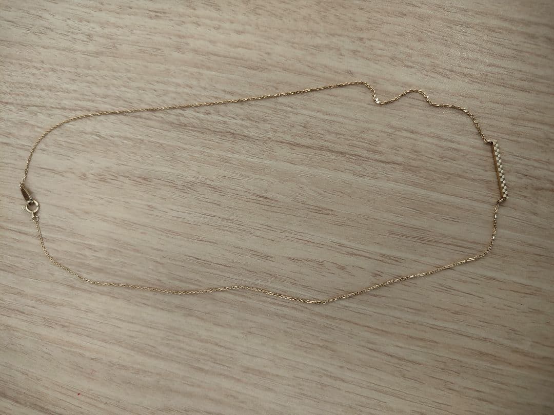 ete ゴールドチェーンネックレス　K10