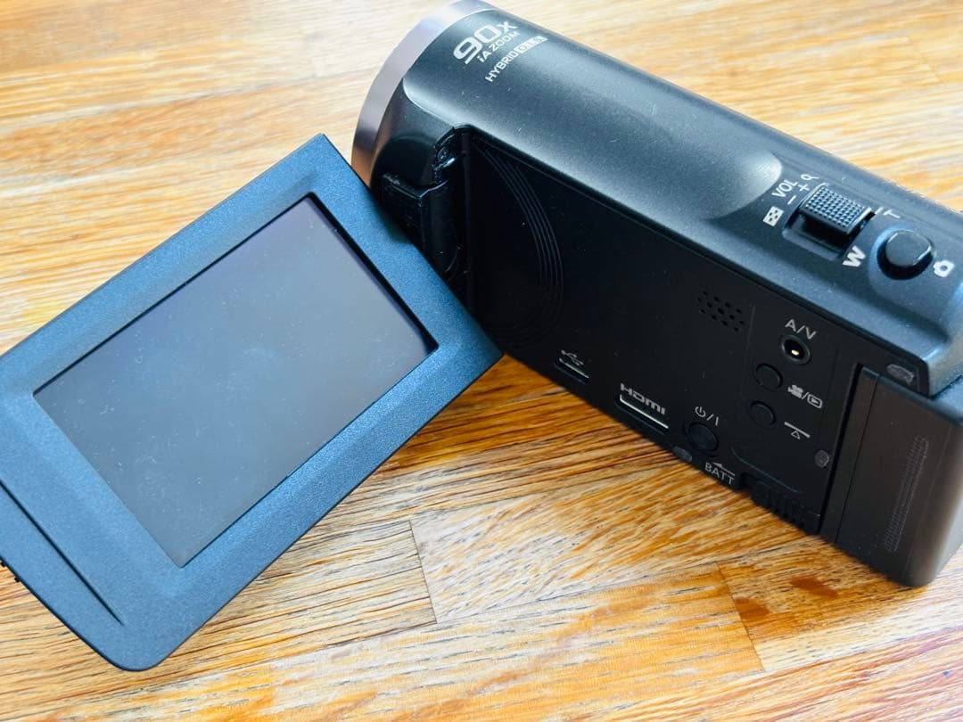 美品 Panasonic HC-V360MS ビデオカメラ 本体 SDカード付き