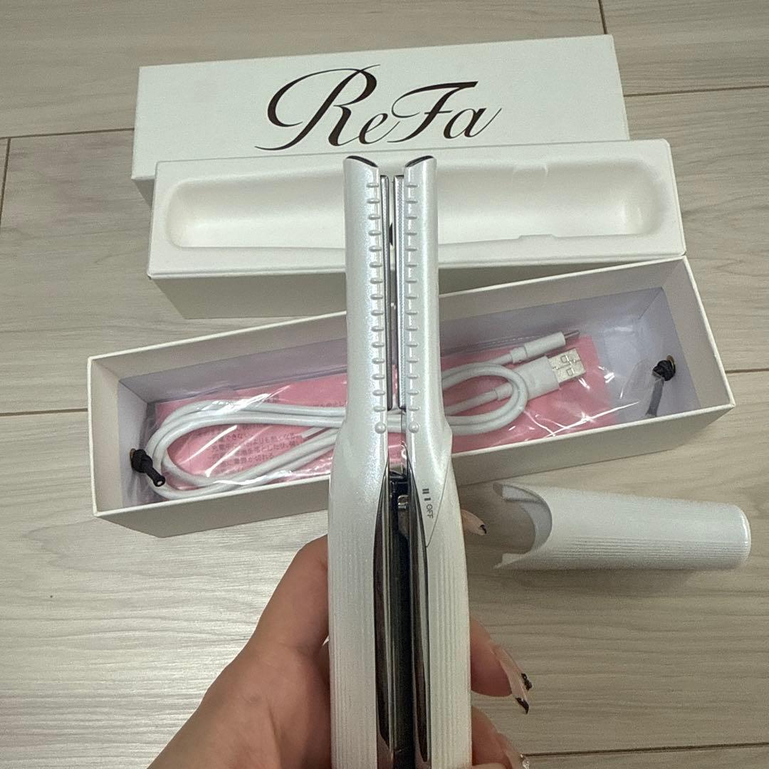 ReFa 充電式ヘアアイロン ホワイト