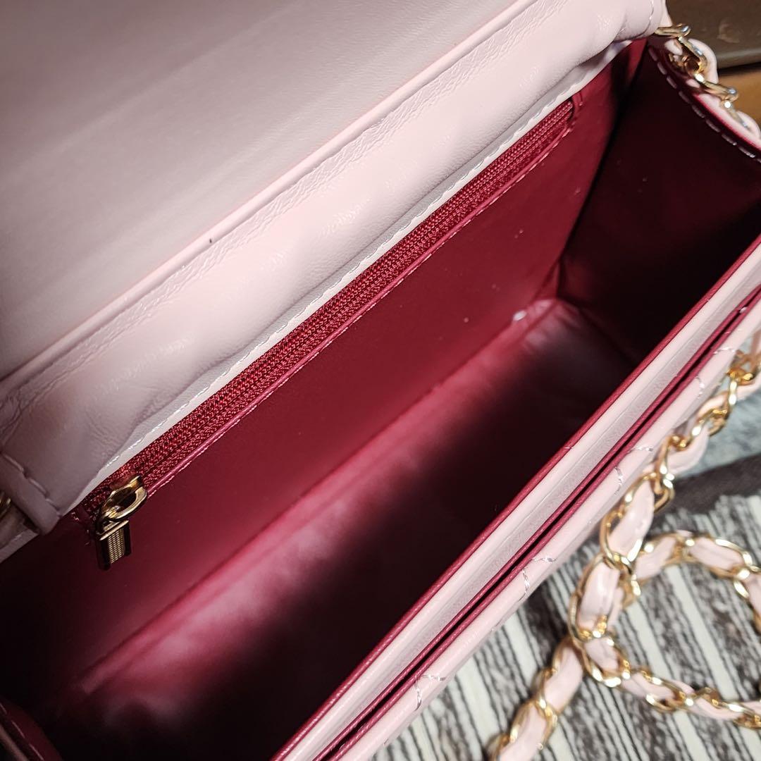 チ*猫様 CHANEL ミニショルダー　ショルダーバッグ　ピンク　ノベルティ