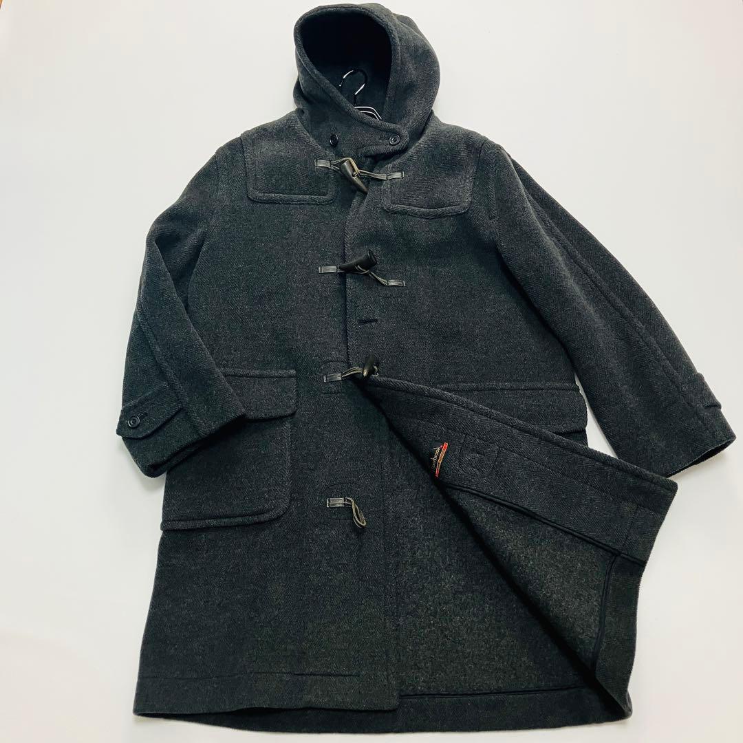 希少サイズ　美品　ニューヨーカー　ダッフルコート　ヘリンボーン　ムーアブルック