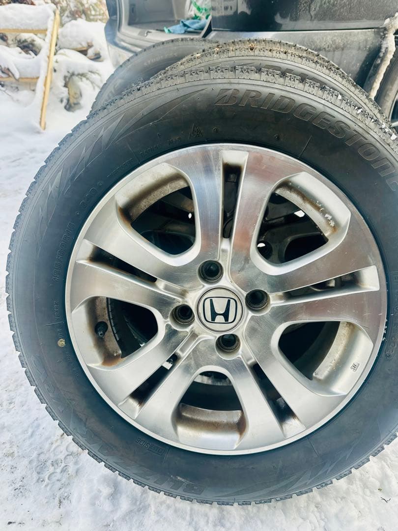 2022年 ブリザックvrx185/60r15 純正ホイール付イボ付き4本セット