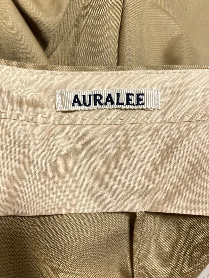 AURALEE(オーラリー) ウール✖️シルクスラックス ベージュ 4サイズ