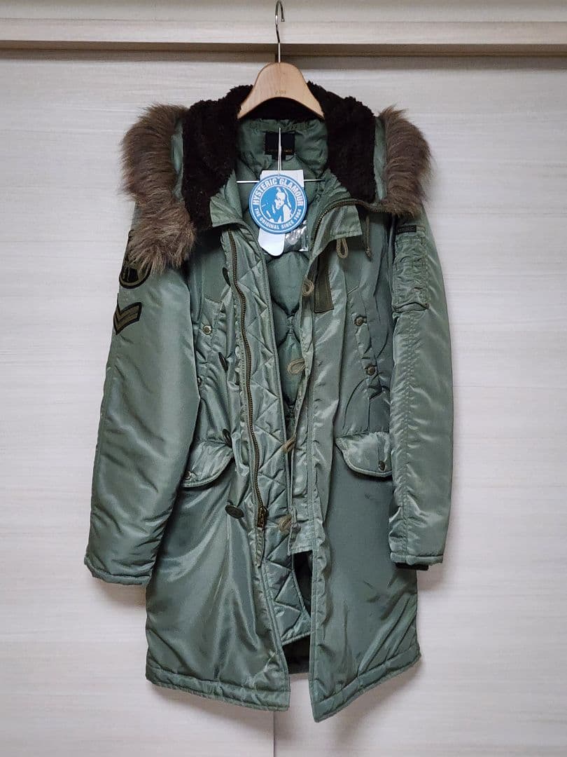 HYSTERIC GLAMOUR プリマロフトエアフォース N-3B 美品！