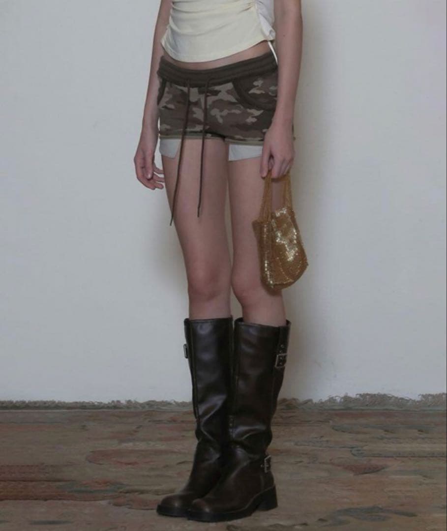 SCULPTOR Camouflage Shorts ash ショートパンツ