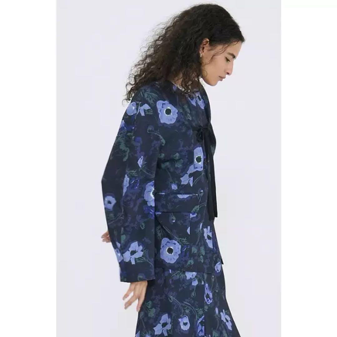 CLANE クラネSCARF FLOWER RIBBON TOPS 2025ss