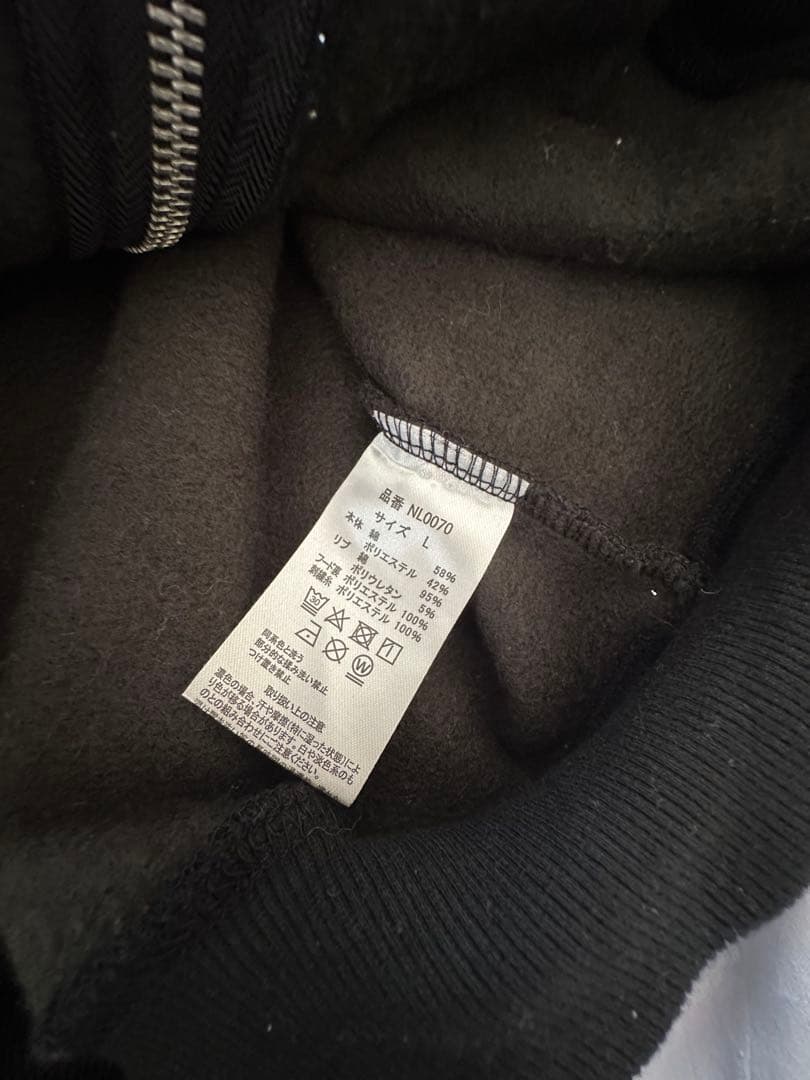 トップス 9090girl glitter logo zip hoodie