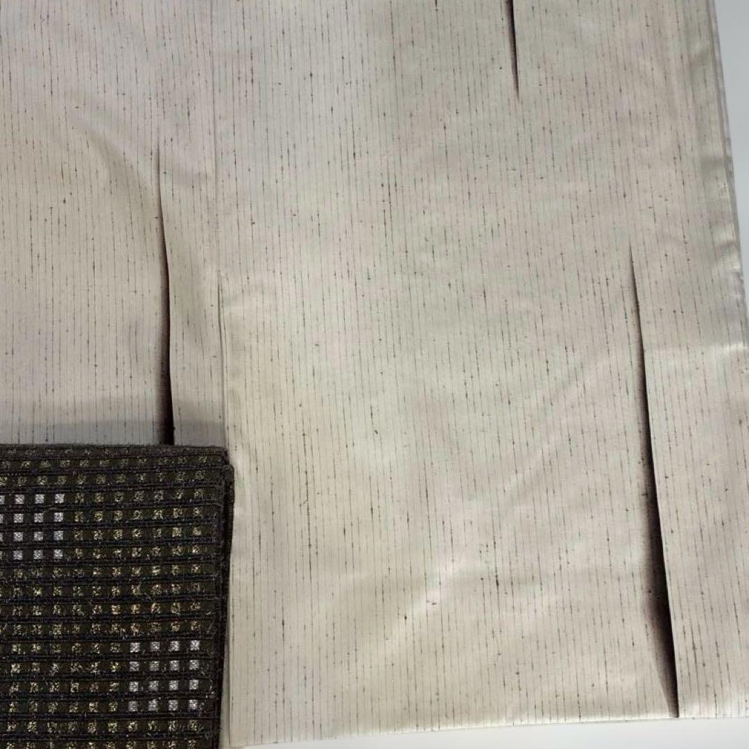 専用です　ぜんまい紬　縞　裄68