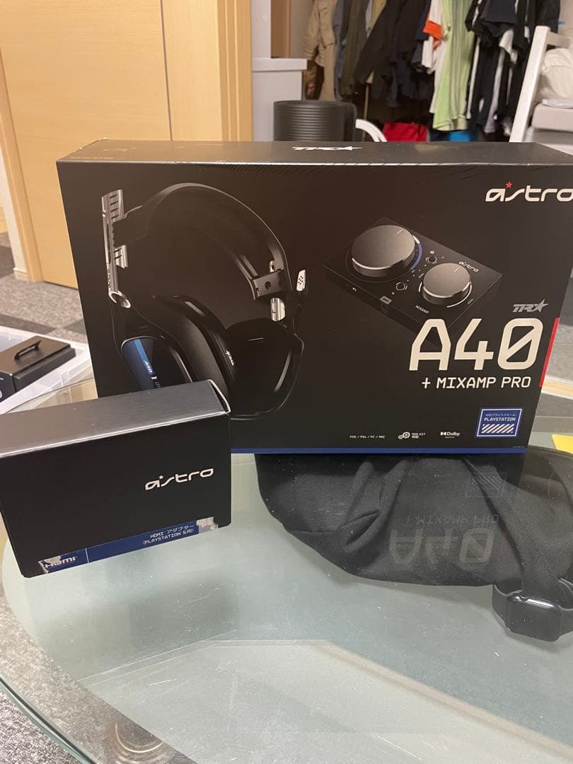 astro A40 + MIXAMP PRO ゲーミングヘッドセット