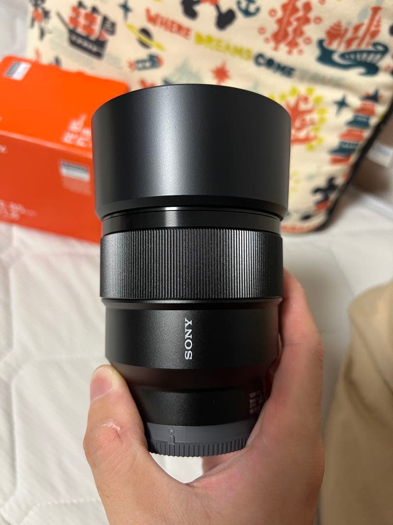 SONY FE 85mm F1.8 美品 保護フィルター付き