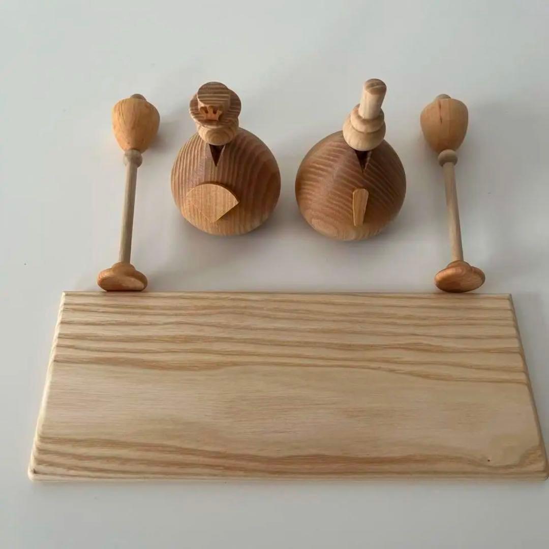 木製 雛祭り飾り セット