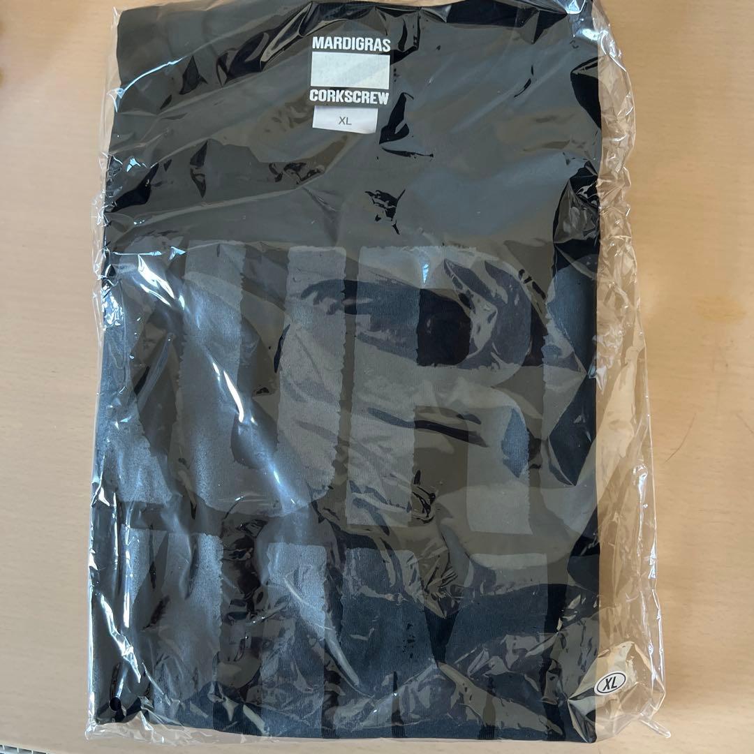 黒夢CORKSCREW2025 MARDIGRAS CORKSCREW Tシャツ