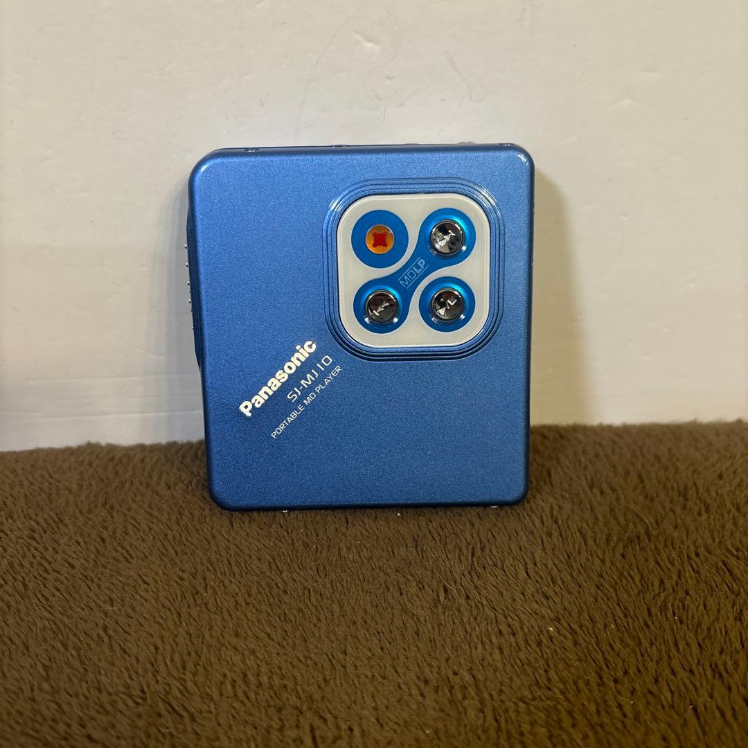 【美品】Panasonic MDプレーヤー SJ-MJ10