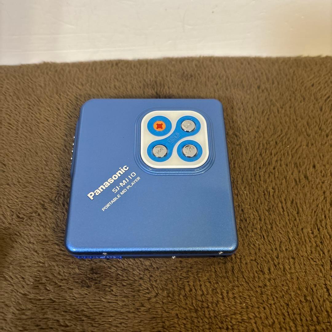 【美品】Panasonic MDプレーヤー SJ-MJ10