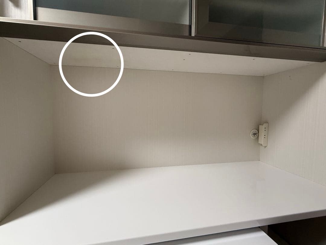 【値引き】ホワイト 大型キッチン収納 ダイニングボード 120 かねたや家具