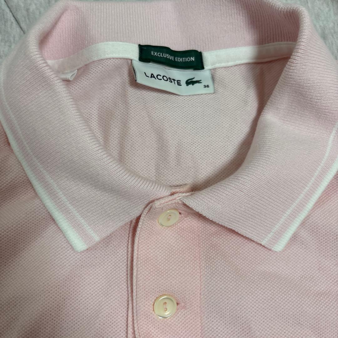 LACOSTE for SNIDELのクロップド丈ポロシャツ