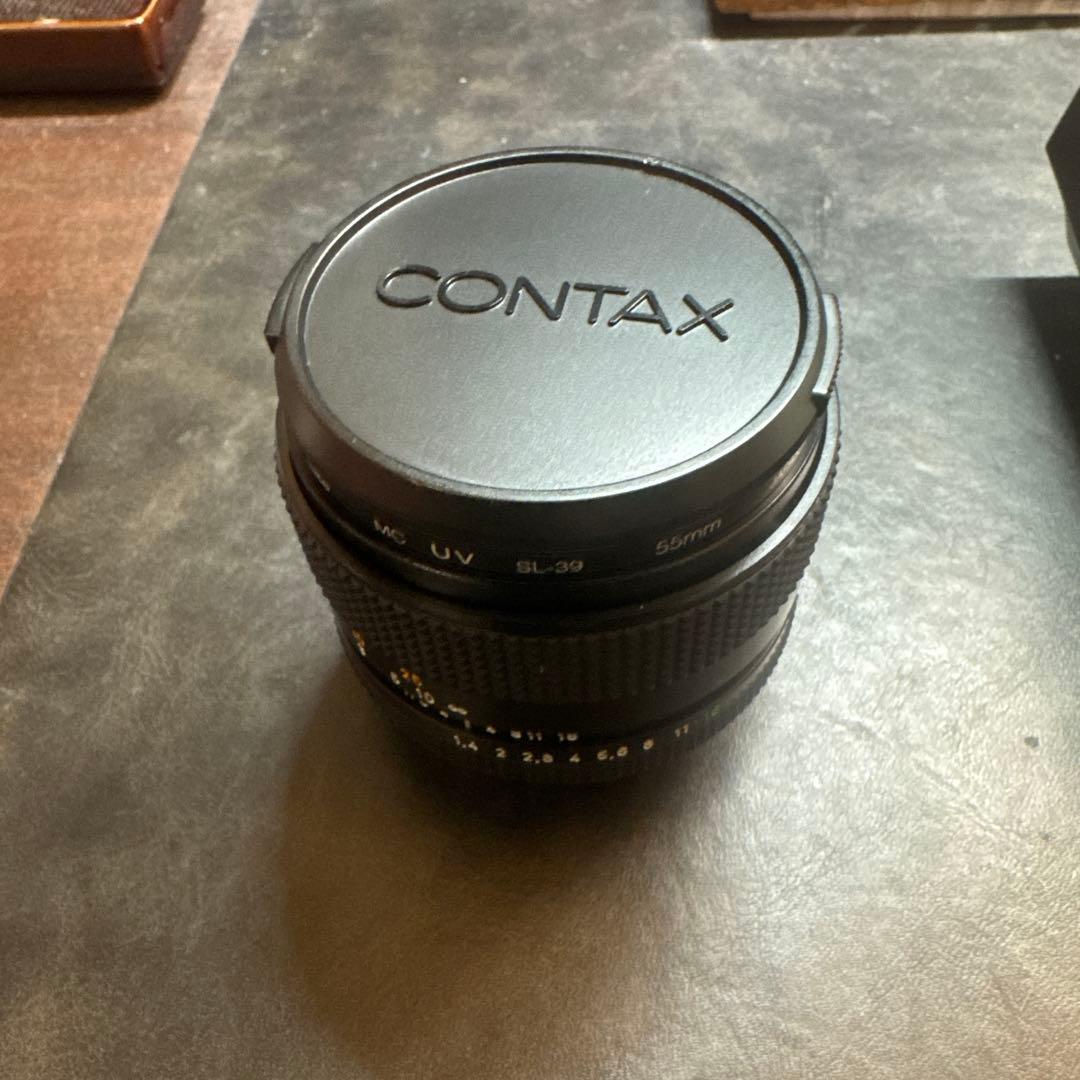 レンズ(単焦点) contax planar 50mm f1.4 mmj
