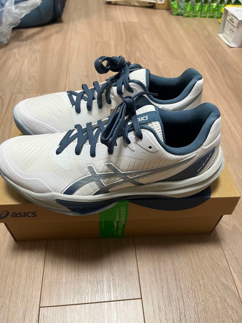 スカイエリートff3 ホワイト/ネイビー26.5㎝